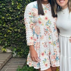 Zara Long Sleeve Floral dress
